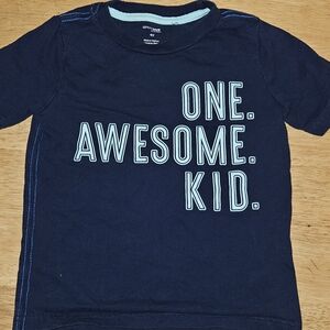 Cat & Jack Navy Blue Tee - One Awesome Kid